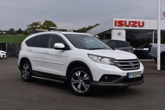Honda CR-V 2.0 i-VTEC SR Auto 4WD Euro 5 5dr SUV Petrol White
