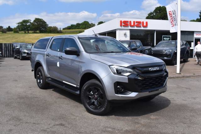 Isuzu D-max 1.9 TD V-Cross Pickup Double Cab 4dr Diesel Auto 4WD Euro 6 (s/s) (164 ps) Pickup Diesel Silver