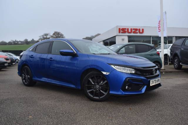 Honda Civic 1.0 VTEC Turbo SR Euro 6 (s/s) 5dr Hatchback Petrol Blue