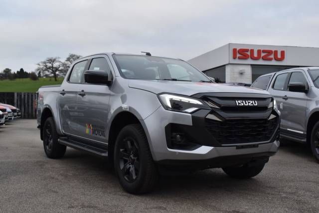 Isuzu D-max 1.9 TD V-Cross Pickup Double Cab 4dr Diesel Auto 4WD Euro 6 (s/s) (164 ps) Pickup Diesel Silver