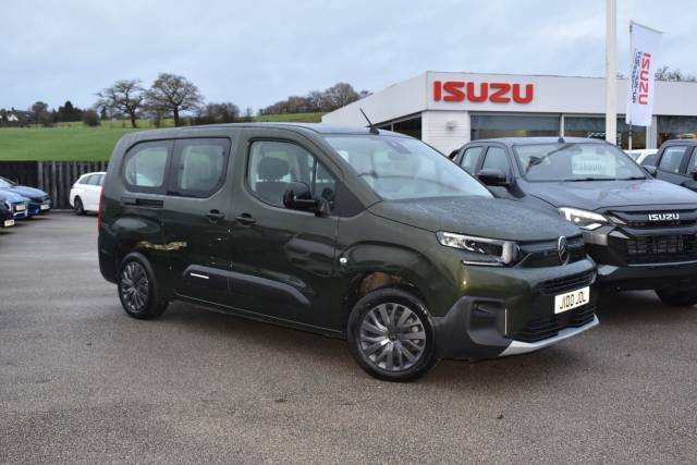 Citroen E-Berlingo 52kWh PLUS XL Auto 5dr (7.4kW Charger) MPV Electric Green