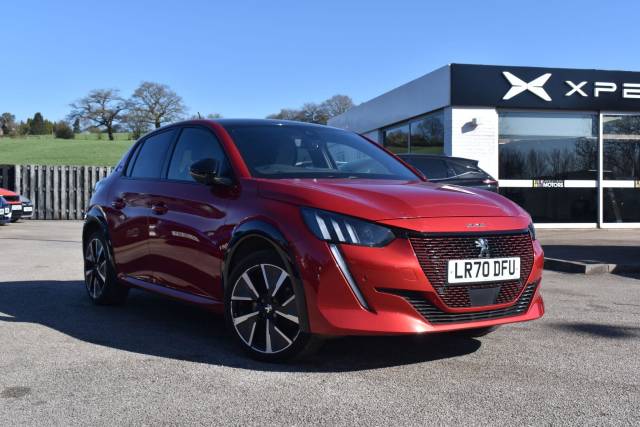 Peugeot e-208 50kWh GT Auto 5dr Hatchback Electric Red