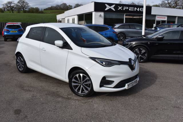 Renault Zoe R135 EV50 52kWh GT Line + Auto 5dr (Rapid Charge) Hatchback Electric White