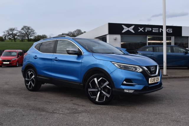 Nissan Qashqai 1.2 DIG-T Tekna+ Euro 6 (s/s) 5dr SUV Petrol Blue