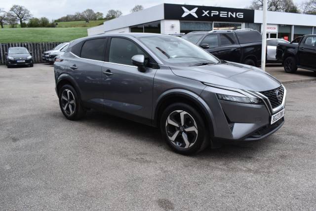 Nissan Qashqai 1.3 DIG-T MHEV N-Connecta XTRON Euro 6 (s/s) 5dr SUV Hybrid Grey