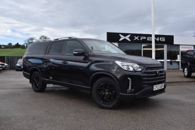 SsangYong Musso 2.2D Saracen Plus Auto 4WD LWB Euro 6 4dr Pickup Diesel Black