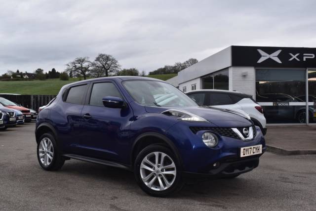 Nissan Juke 1.2 DIG-T N-Connecta Euro 6 (s/s) 5dr SUV Petrol Blue
