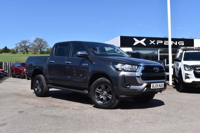 Toyota Hilux 2.4 D-4D Icon Auto 4WD Euro 6 (s/s) 4dr Pickup Diesel Grey