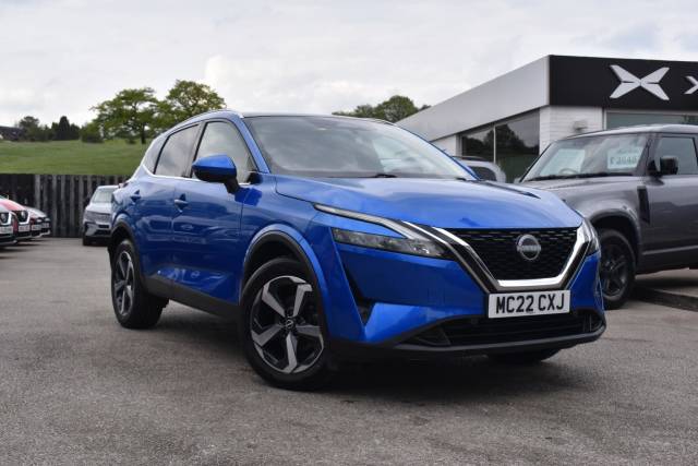Nissan Qashqai 1.3 DIG-T MHEV N-Connecta Euro 6 (s/s) 5dr SUV Hybrid Blue