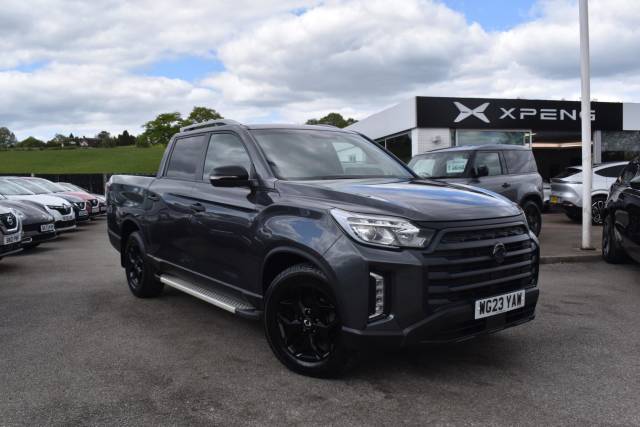 SsangYong Musso 2.2D Saracen Plus Auto 4WD LWB Euro 6 4dr Pickup Diesel Grey