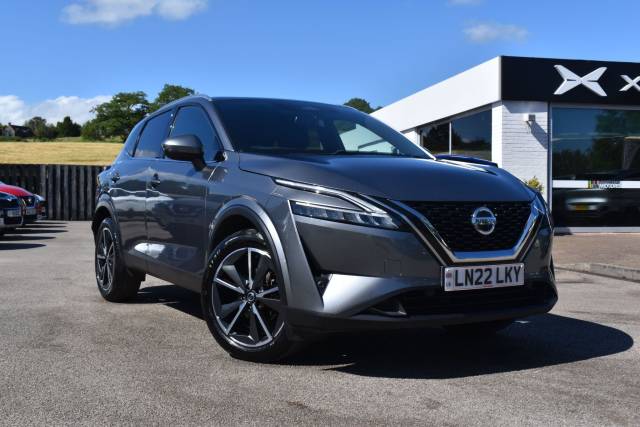 Nissan Qashqai 1.3 DIG-T MHEV Tekna XTRON Euro 6 (s/s) 5dr SUV Hybrid Grey