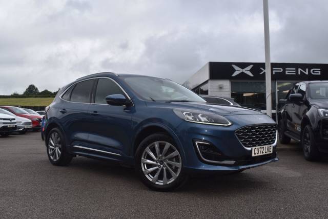 Ford Kuga 2.5 Duratec 14.4kWh Vignale CVT Euro 6 (s/s) 5dr SUV Hybrid Blue