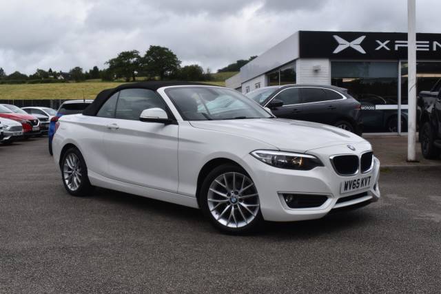 BMW 2 Series 1.5 218i SE Convertible 2dr Petrol Manual Euro 6 (s/s) (136 ps) Convertible Petrol White
