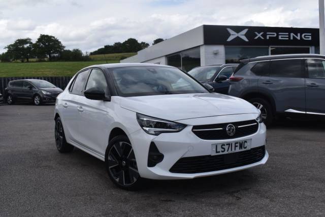 Vauxhall Corsa 50kWh SRi Nav Premium Auto 5dr (7.4Kw Charger) Hatchback Electric White