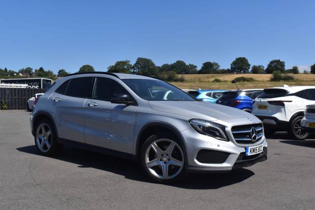 Mercedes-Benz GLA 2.1 GLA220 CDI AMG Line SUV 5dr Diesel 7G-DCT 4MATIC Euro 6 (s/s) (170 ps) SUV Diesel Silver