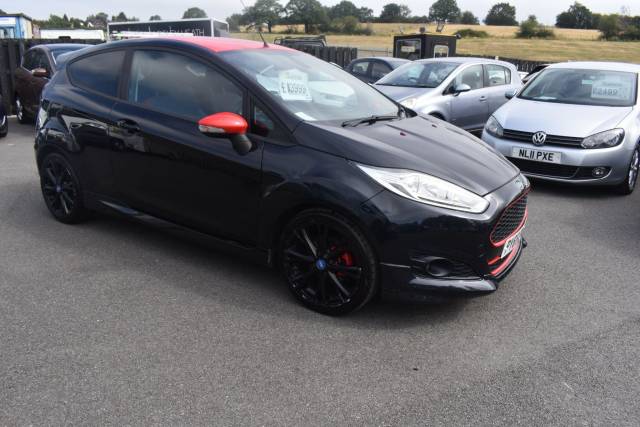 Ford Fiesta 1.0T EcoBoost Zetec S Hatchback 3dr Petrol Manual Euro 6 (s/s) (140 ps) Hatchback Petrol Black