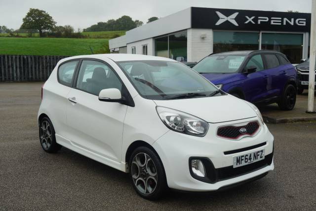 2014 Kia Picanto 1.25 EcoDynamics White Euro 5 (s/s) 3dr