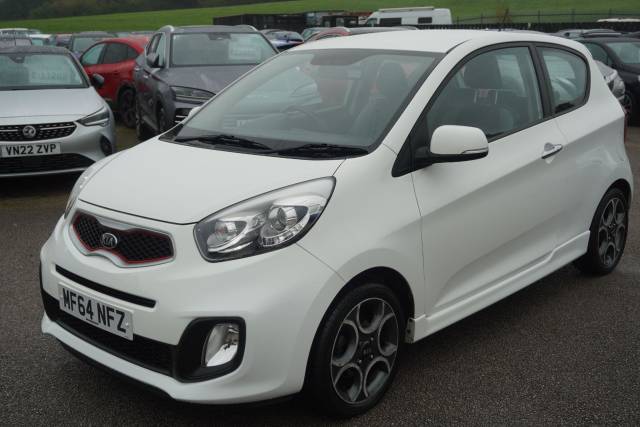 2014 Kia Picanto 1.25 EcoDynamics White Euro 5 (s/s) 3dr