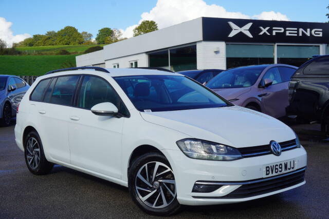 Volkswagen Golf 1.6 TDI Match DSG Euro 6 (s/s) 5dr Estate Diesel White